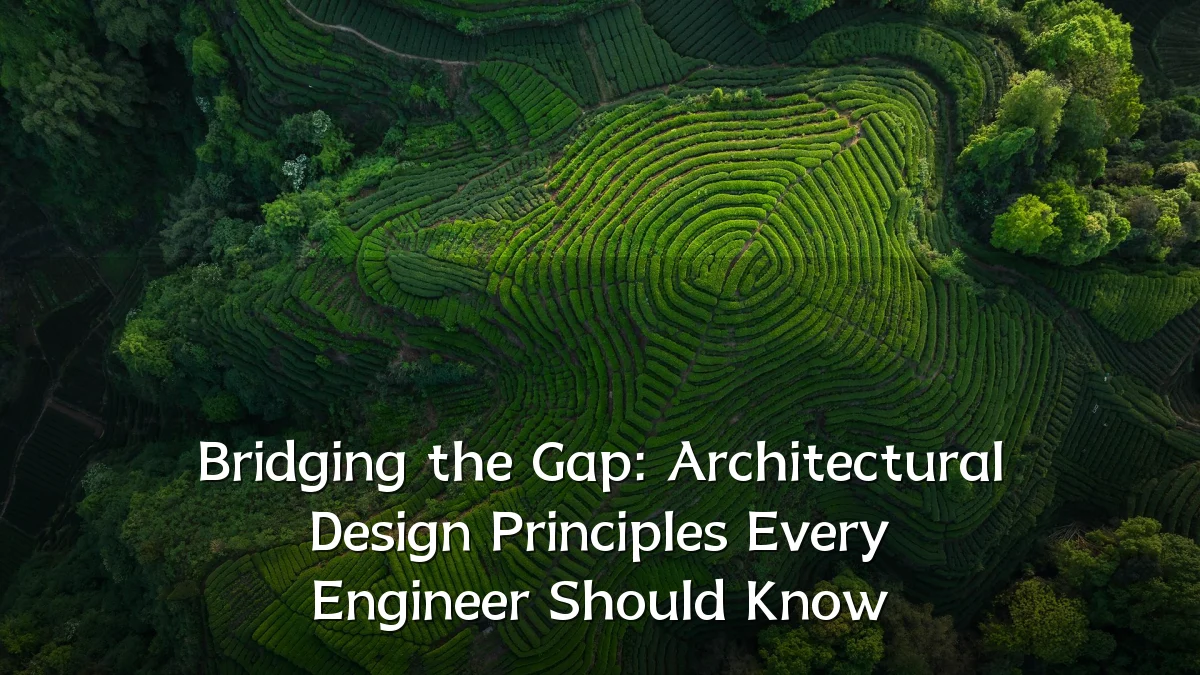 Bridging the Gap: Architectural Design Principles Every Engineer Should Know