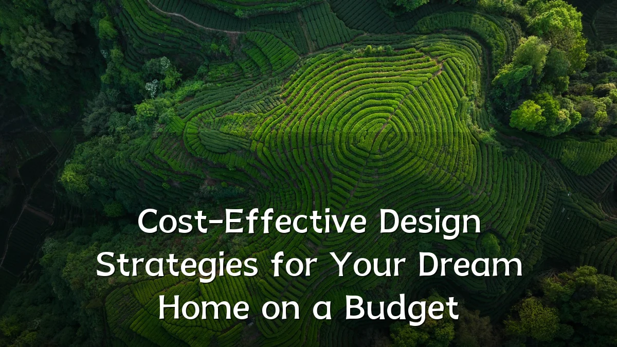 Cost-Effective Design Strategies for Your Dream Home on a Budget