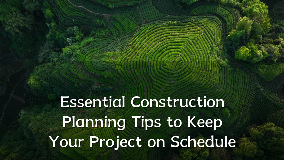 Essential Construction Planning Tips to Keep Your Project on Schedule