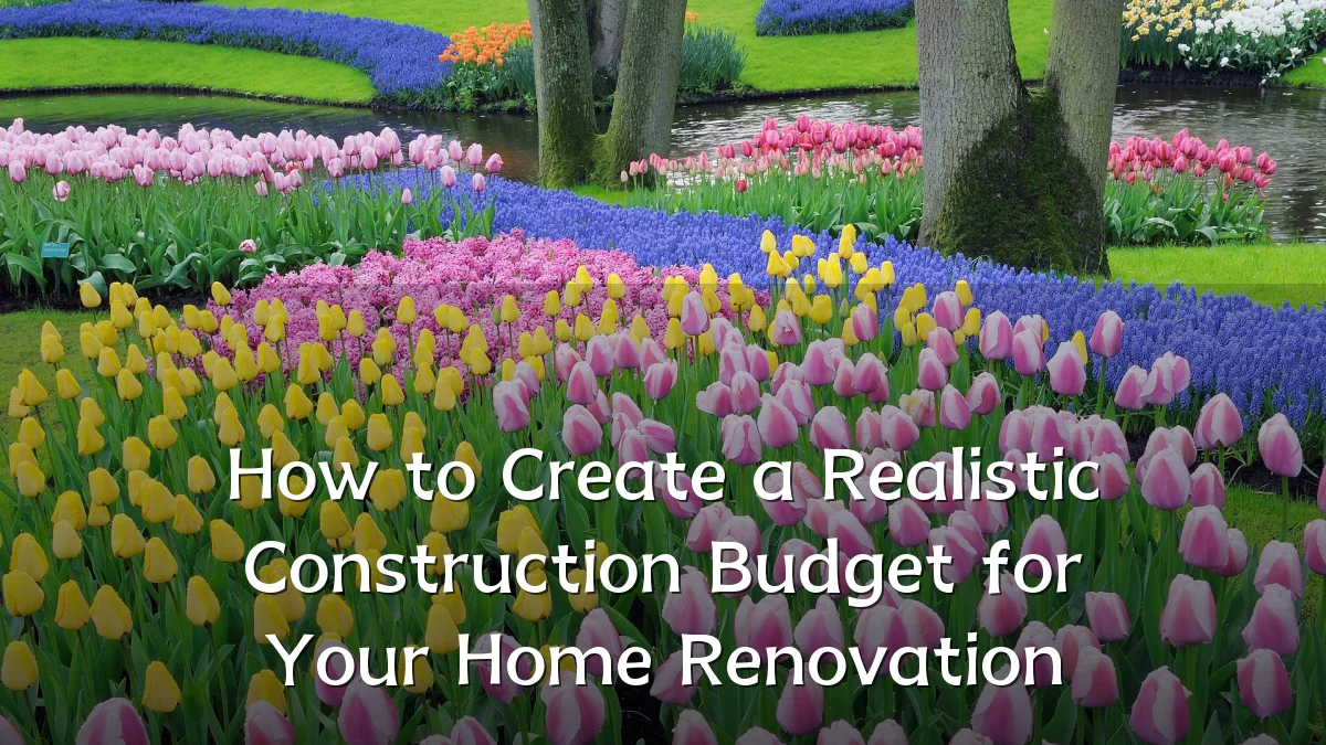 How to Create a Realistic Construction Budget for Your Home Renovation