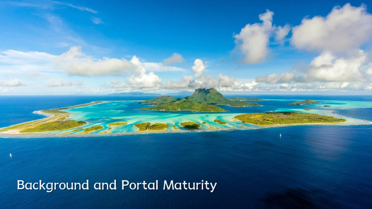 Background and Portal Maturity