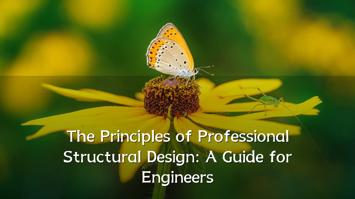 The Principles of Professional Structural Design: A Guide for Engineers