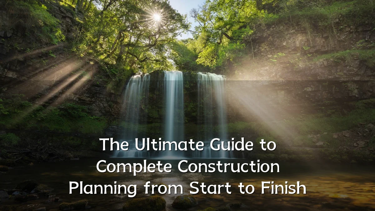 The Ultimate Guide to Complete Construction Planning from Start to Finish