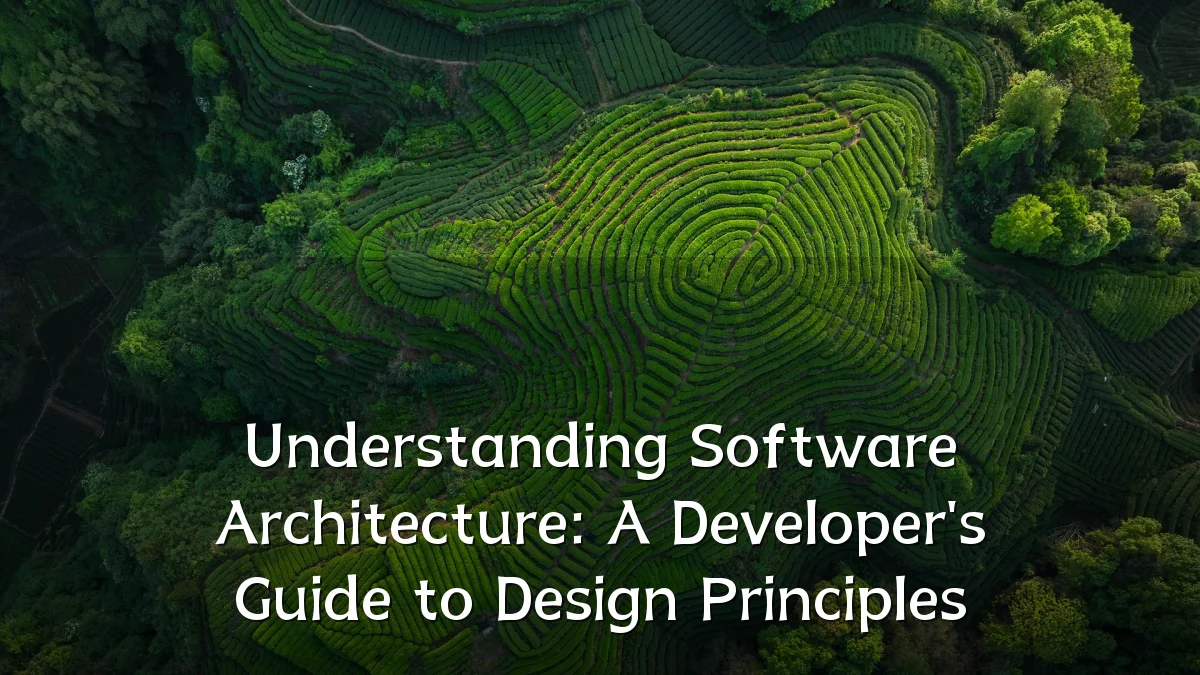 Understanding Software Architecture: A Developer's Guide to Design Principles