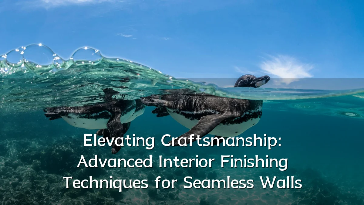 Elevating Craftsmanship: Advanced Interior Finishing Techniques for Seamless Walls