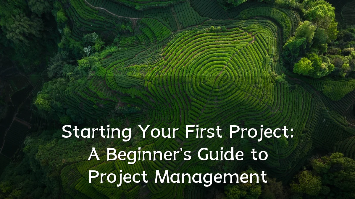Starting Your First Project: A Beginner's Guide to Project Management