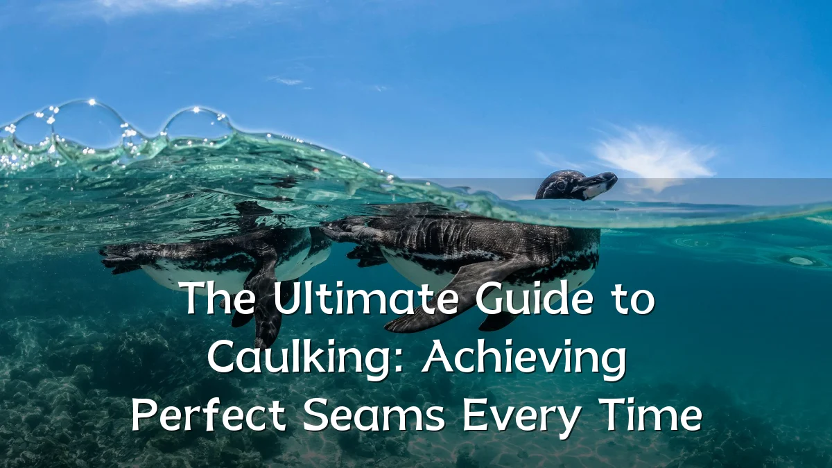 The Ultimate Guide to Caulking: Achieving Perfect Seams Every Time