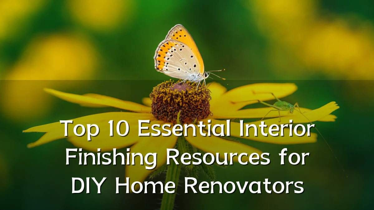 Top 10 Essential Interior Finishing Resources for DIY Home Renovators