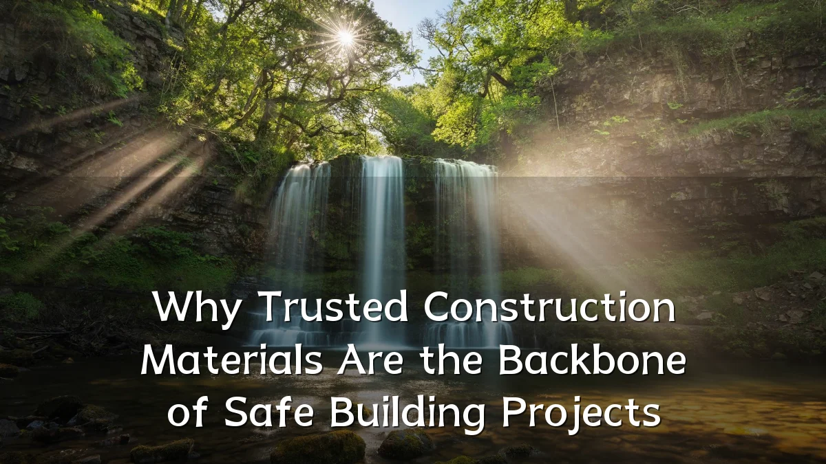 Why Trusted Construction Materials Are the Backbone of Safe Building Projects